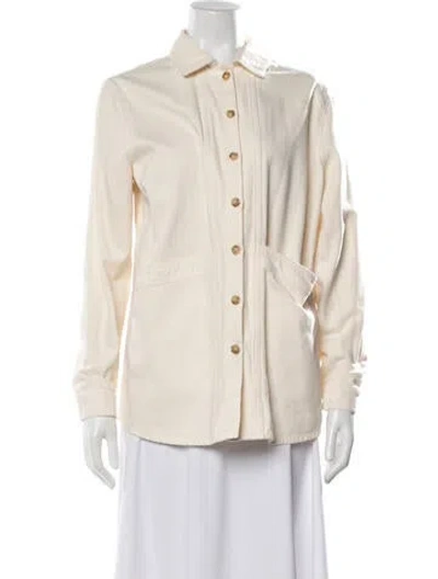 Pre-owned Sézane Jacket In Neutral