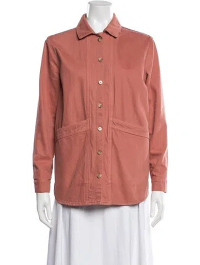 Pre-owned Sézane Jacket In Pink
