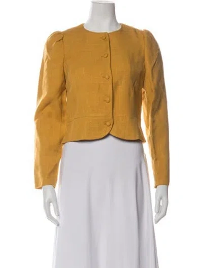 Pre-owned Sézane Jacket W/ Tags In Yellow