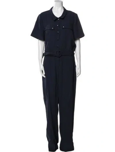 Pre-owned Sézane Jumpsuit In Blue