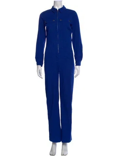 Pre-owned Sézane Jumpsuit In Blue