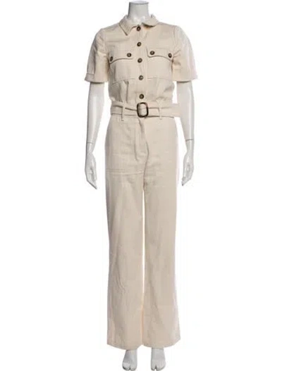 Pre-owned Sézane Jumpsuit In Neutral
