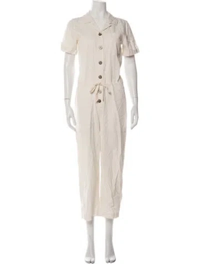 Pre-owned Sézane Jumpsuit In Neutrals