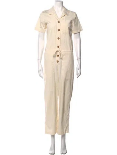 Pre-owned Sézane Jumpsuit In Neutrals