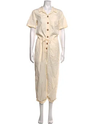 Pre-owned Sézane Jumpsuit In Neutrals