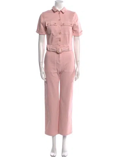 Pre-owned Sézane Jumpsuit In Pink