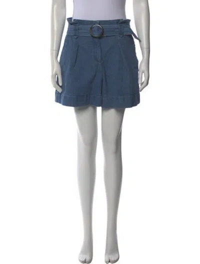Pre-owned Sézane Knee-length Shorts In Blue