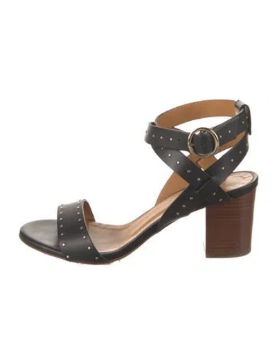 Pre-owned Sézane Leather Sandals In Multi