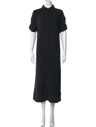 Pre-owned Sézane Long Dress In Black