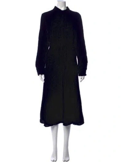 Pre-owned Sézane Long Dress In Black