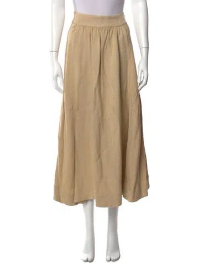 Pre-owned Sézane Long Skirt In Neutral
