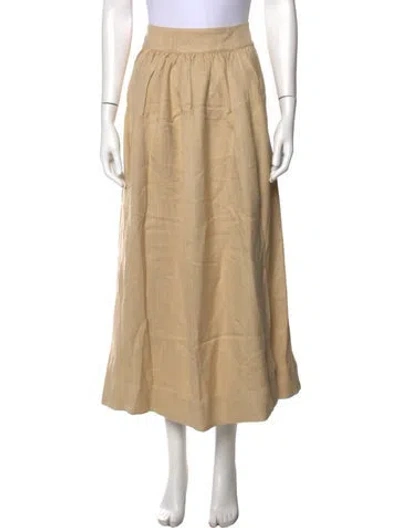 Pre-owned Sézane Long Skirt In Neutrals