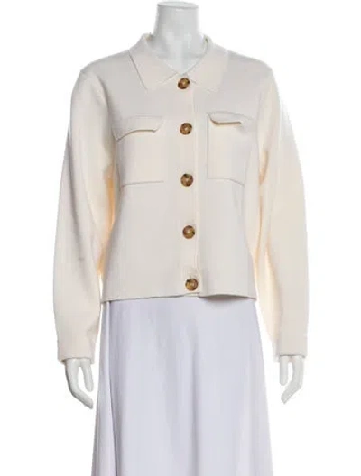 Pre-owned Sézane Merino Wool Sweater In Neutral