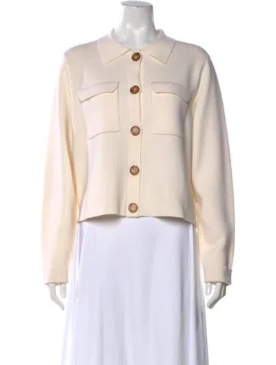 Pre-owned Sézane Merino Wool Sweater In Neutral