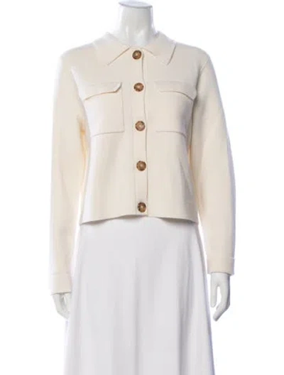 Pre-owned Sézane Merino Wool Sweater In Neutrals