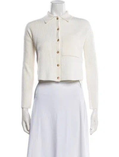 Pre-owned Sézane Merino Wool Sweater W/ Tags In Neutral