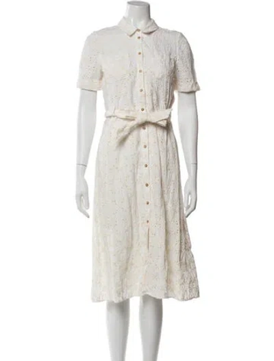 Pre-owned Sézane Midi Length Dress In Multi