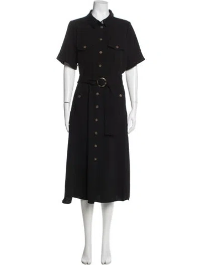 Pre-owned Sézane Midi Length Dress In Multi