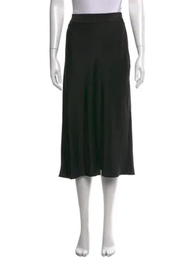 Pre-owned Sézane Midi Length Skirt In Black