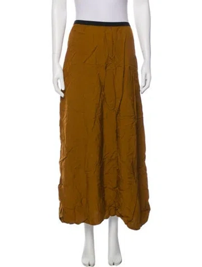 Pre-owned Sézane Midi Length Skirt In Brown