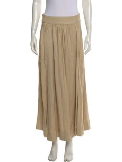 Pre-owned Sézane Midi Length Skirt In Neutral
