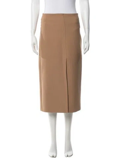 Pre-owned Sézane Midi Length Skirt In Neutral