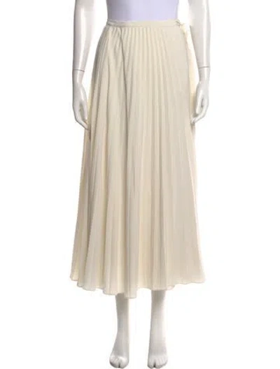 Pre-owned Sézane Midi Length Skirt In Neutral