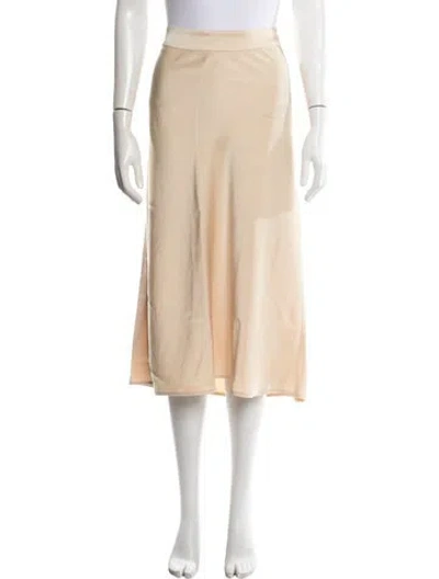 Pre-owned Sézane Midi Length Skirt In Neutral