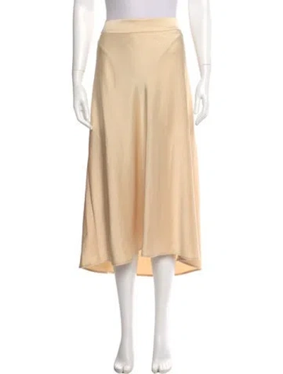 Pre-owned Sézane Midi Length Skirt In Neutral
