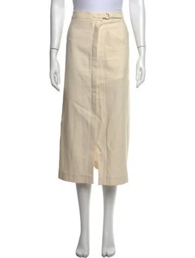 Pre-owned Sézane Midi Length Skirt In Neutrals