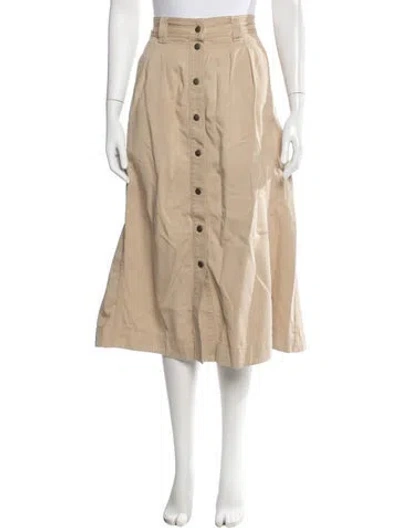 Pre-owned Sézane Midi Length Skirt In Neutrals