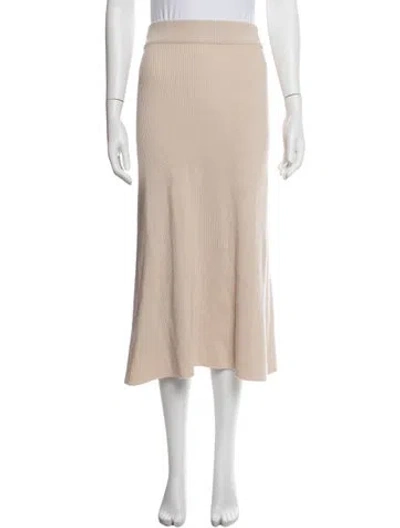 Pre-owned Sézane Midi Length Skirt In Pink