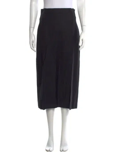 Pre-owned Sézane Midi Length Skirt W/ Tags In Black