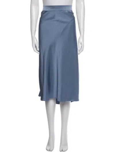 Pre-owned Sézane Midi Length Skirt W/ Tags In Blue