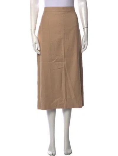 Pre-owned Sézane Midi Length Skirt W/ Tags In Neutrals