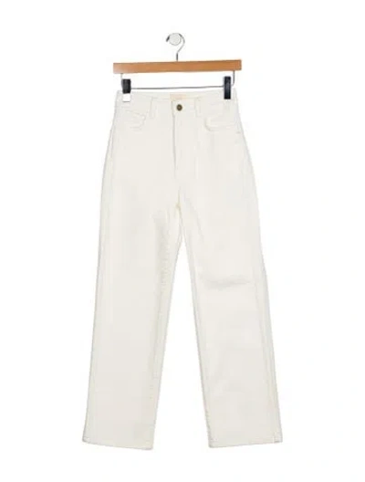 Pre-owned Sézane Mid-rise Straight Leg Jeans In Blue