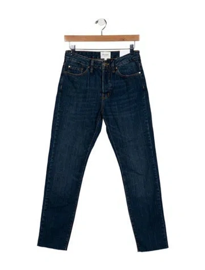 Pre-owned Sézane Mid-rise Straight Leg Jeans W/ Tags In Blue