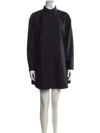 Pre-owned Sézane Mini Dress In Black