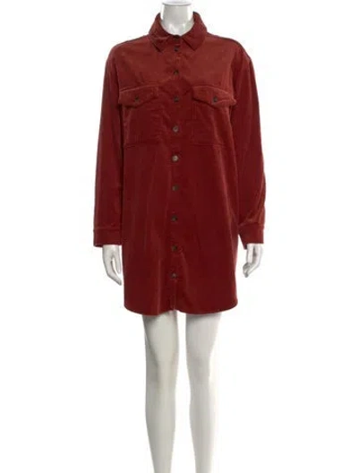 Pre-owned Sézane Mini Dress In Red
