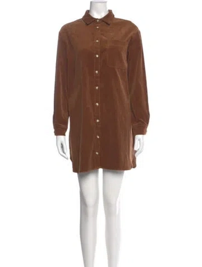 Pre-owned Sézane Mini Dress W/ Tags In Orange