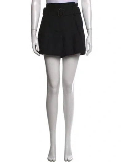 Pre-owned Sézane Mini Shorts In Black