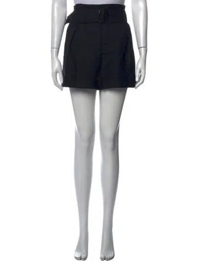 Pre-owned Sézane Mini Shorts In Black
