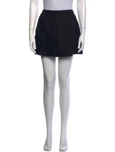 Pre-owned Sézane Mini Shorts In Black