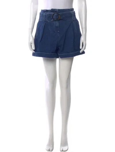 Pre-owned Sézane Mini Shorts In Blue