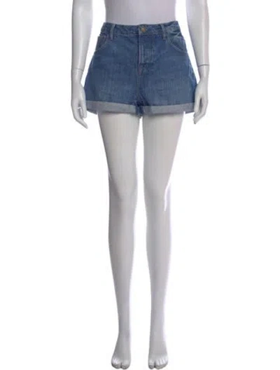 Pre-owned Sézane Mini Shorts In Blue