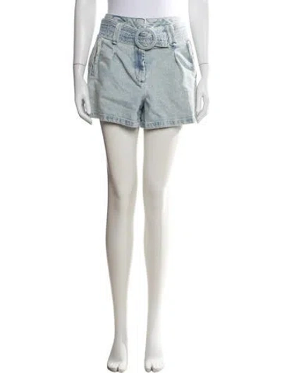 Pre-owned Sézane Mini Shorts In Blue