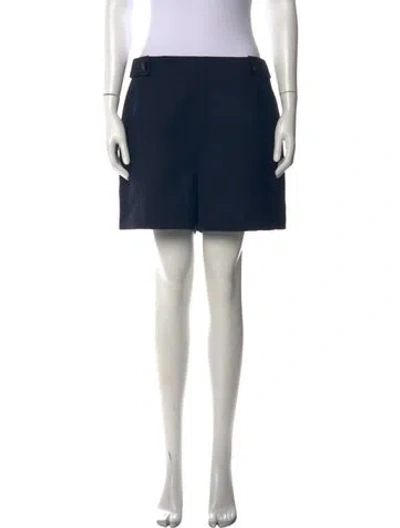 Pre-owned Sézane Mini Shorts In Blue