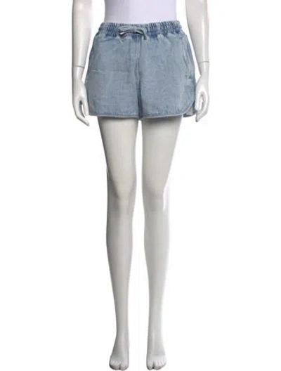 Pre-owned Sézane Mini Shorts In Blue