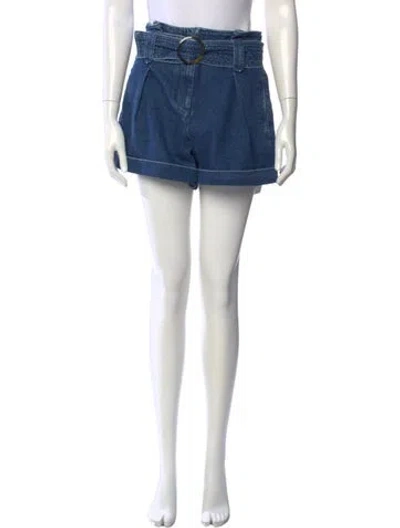 Pre-owned Sézane Mini Shorts In Blue
