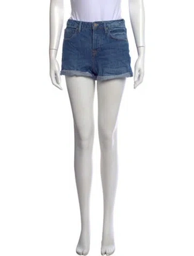 Pre-owned Sézane Mini Shorts In Blue
